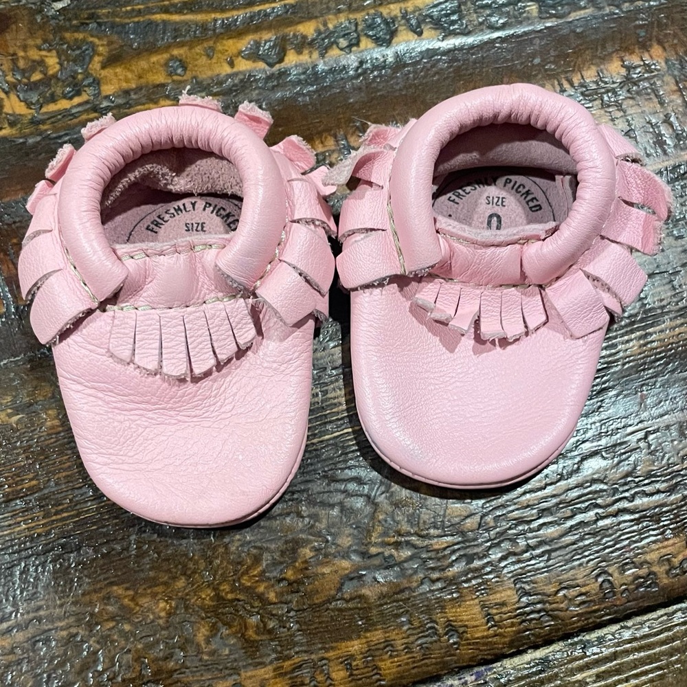Freshly Picked Pink Moccasins